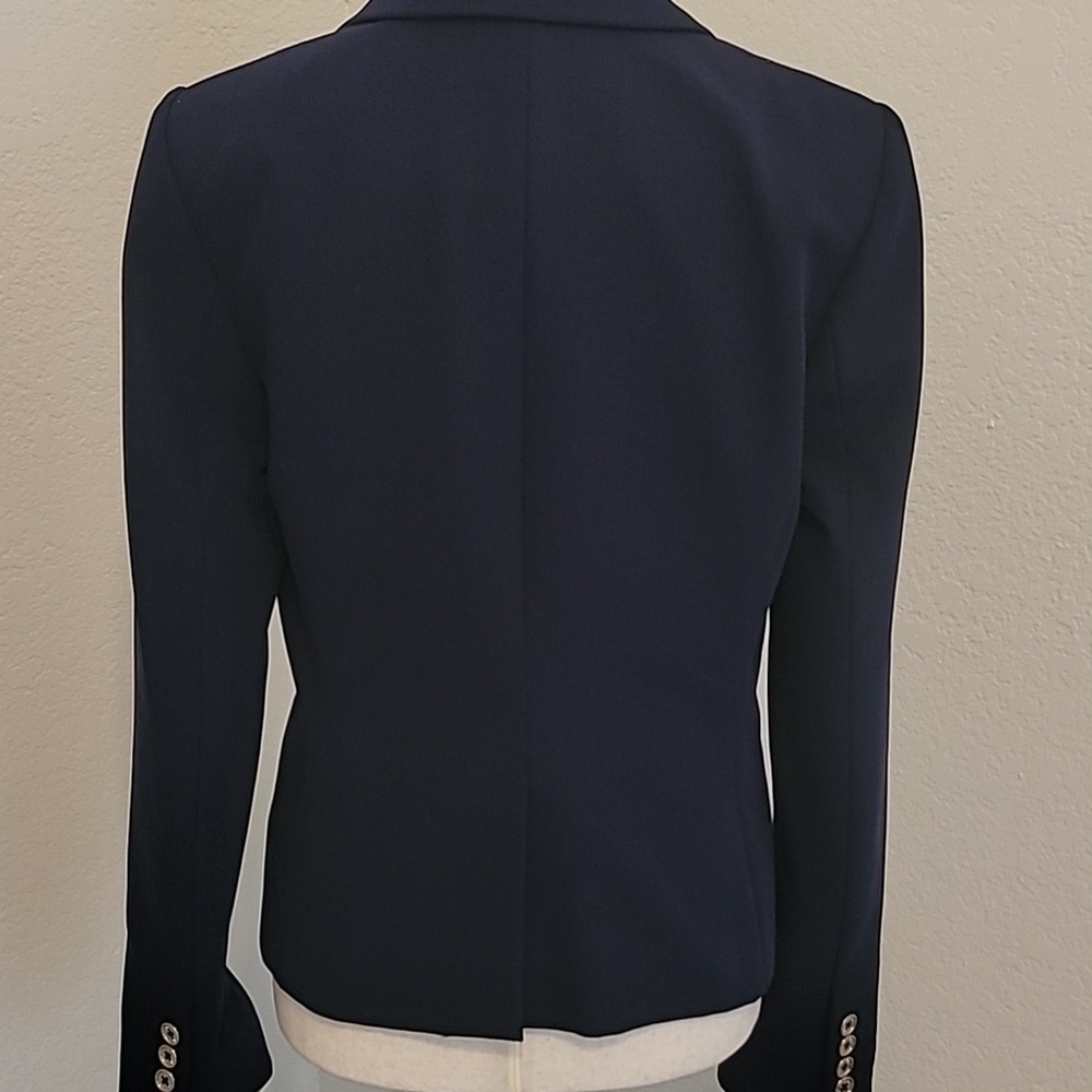 Tommy Hilfiger Women's Navy Blazer - Picture 5 of 8